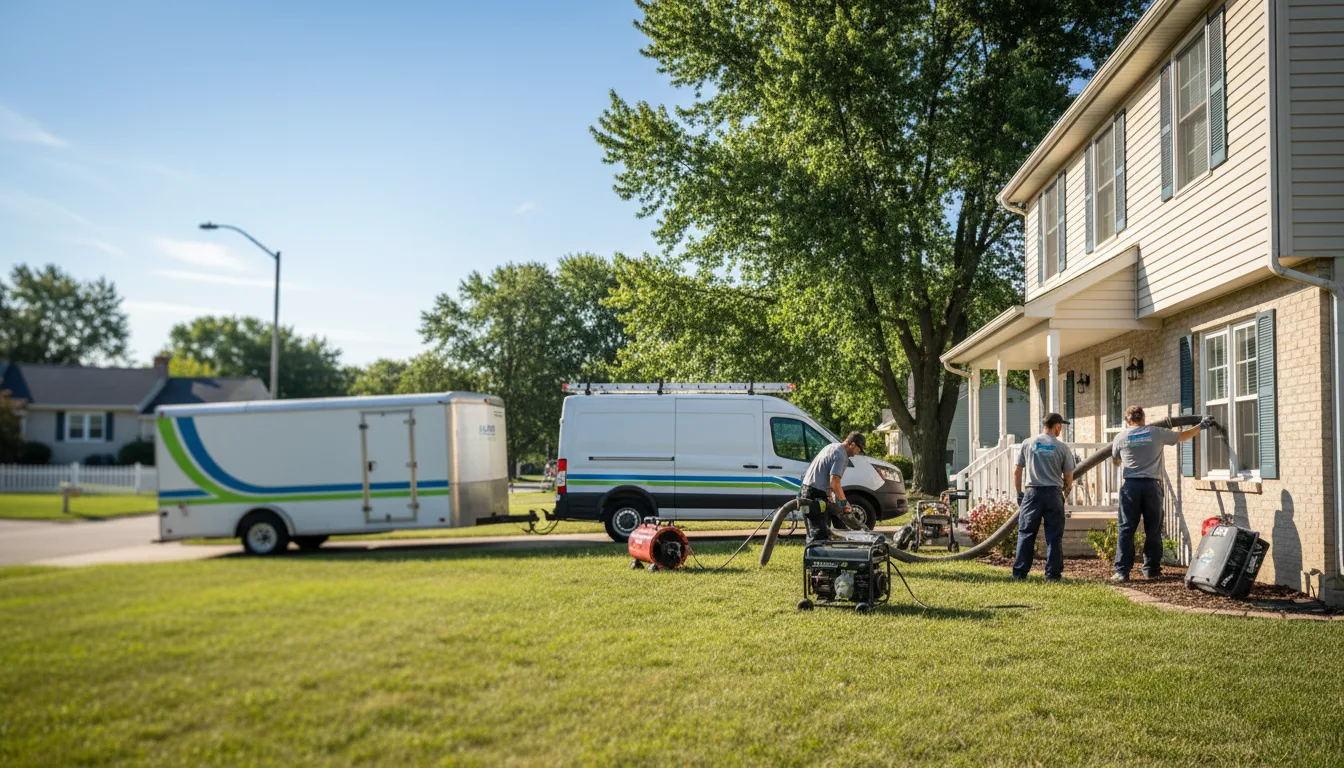 Flooded Basement Restoration And Cleanup With Repair in Westby, MT near me